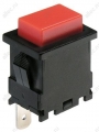 LC-8302BROT-G, кнопка без фиксации красная 250В 10A (аналог EP-11)