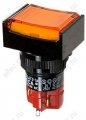 D16LAT2-1ABHO, Переключатель кнопочный с фиксацией 250В/5А LED подсветка 6В