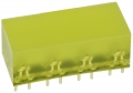 L-895/8YDT, светодиодная полоса желтая 10х22мм 10мКд